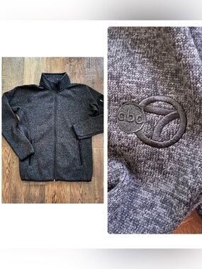 FOSSA Apparel zipper unisex sweatshirt, ABC CHANNEL 7, swag, size M